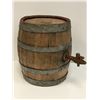 Image 1 : Oak liqueur barrel w/ tap from movie set - 19 1/2in x 16in
