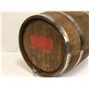 Image 2 : Oak liqueur barrel w/ tap from movie set - 21in high x 15in
