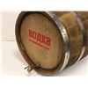 Image 2 : Oak liqueur barrel w/ tap from movie set - modified w/ 5 gallon water bottle insert - 21in x 15in