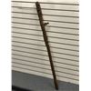 Image 2 : West Coast First Nations carved cedar talking stick "Eagle/ Killer Whale/ Raven/ Salmon" w/ copper e