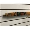 Image 2 : West Coast First Nations carved yellow cedar talking stick "Eagle & Raven" w/ copper & abalone accen