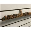 Image 4 : West Coast First Nations carved cedar talking stick "Eagle/ Raven/ Killer Whale" by Telqua 1998 - 45