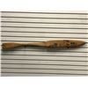 Image 2 : West Coast First Nations carved wooden paddle "Killer Whale & Eagle" w/ abalone eyes (unsigned) - 53