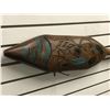 Image 2 : West Coast First Nations cedar carved paddle "Killer Whale & Eagle" signed Telqua 1999 - 45 1/2in