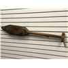 Image 4 : West Coast First Nations cedar carved paddle "Killer Whale & Eagle" signed Telqua 1999 - 45 1/2in