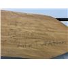 Image 4 : West Coast First Nations carved wooden "Eagle" paddle by Leroy Joe 1996 Lil'wat Nation - 39in long