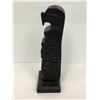 Image 2 : 11 1/2in West Coast First Nations carved wooden totem "Eagle & Bear" (unsigned)