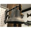 Image 3 : Black cast iron dinner bell w/ wall mount from movie set