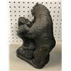 Image 1 : Resin composite Inuit 12in bear & human figure