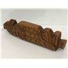 Image 1 : West Coast First Nations carved cedar 11in "Eagle & Whale" rattle (unsigned)