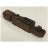 Image 3 : West Coast First Nations carved wooden 8in "Eagle & Raven" rattle signed Telqua 1999