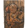 Image 2 : 15in West Coast First Nations carved wooden plaque by John Johnson