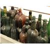 Image 2 : Group of 35 antique assorted glass bottles
