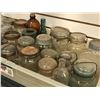 Image 2 : Group of 35 assorted vintage/antique bottles & glass canning jars