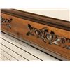 Image 2 : Carved wooden decorative board from movie set - 38 1/2in long x 6in wide