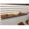 Image 1 : 59in x 6in live edge wooden plank from movie set
