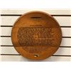 Image 2 : 14in diameter cedar wall plaque "The Killer-Whale Story"