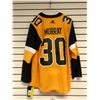 Image 2 : Adidas authentic NHL collection Pittsburgh Penguins Murray #30 jersey w/ fight strap PPE size 50