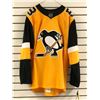 Image 1 : Adidas authentic NHL collection Pittsburgh Penguins Letang #58 jersey w/ fight strap PPE size 52