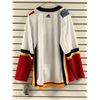 Image 2 : Adidas authentic NHL collection Calgary flames jersey w/ fight strap men's size 54