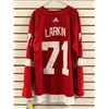 Image 2 : Adidas authentic NHL collection Detroit Red Wings Larkin #71 jersey w/ fight strap men's size 56