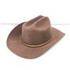 Image 1 : Eddy Bros. golden nugget brown cowboy hat size 7 3/8th