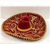 Image 1 : Mexican red & gold sombrero