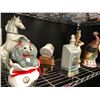 Image 1 : Group of 7 collectible Beam porcelain vintage liquor decanters (empty)