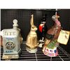 Image 2 : Group of 7 collectible Beam porcelain vintage liquor decanters (empty)