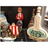 Image 3 : Group of 8 collectible Beam porcelain vintage liquor decanters (empty)