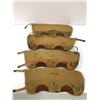 Image 2 : Bag of military bars & 4 WW2 ankle spats