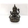 Image 1 : 9in crafted brass Hindu deity figure