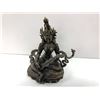 Image 1 : 9in crafted brass Hindu deity figure