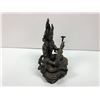 Image 3 : 9in crafted brass Hindu deity figure