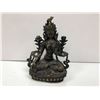 Image 1 : 9in crafted brass Hindu deity figure