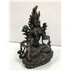 Image 2 : 9in crafted brass Hindu deity figure