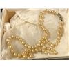 Image 1 : Ladies' vintage pearl necklace/choker