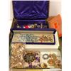 Image 1 : Vintage costume jewelry & misc. items - brooches/ necklaces/ pins/ old coins etc.