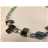Image 2 : First Nations bead/shell & semi-precious stone hand made necklace by Wayne Bell (Village Island Band