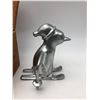 Image 8 : Estate Goods - Handmade English Caro box w/ coins & silver plate ski penguin sculpture