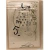 Image 2 : Spanish Artist "Salvador Dali" RARE artwork of Le Crapand ( The Toad) Etching with gold flakes