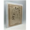 Image 4 : Spanish Artist "Salvador Dali" RARE artwork of Le Crapand ( The Toad) Etching with gold flakes
