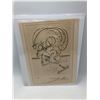 Image 5 : Spanish Artist "Salvador Dali" RARE artwork Declin. ( Decline ) etching with gold flakes