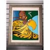 Image 2 : Framed painting of First Nations art
