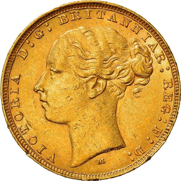 1883 victoria sovereign australia gold ocin