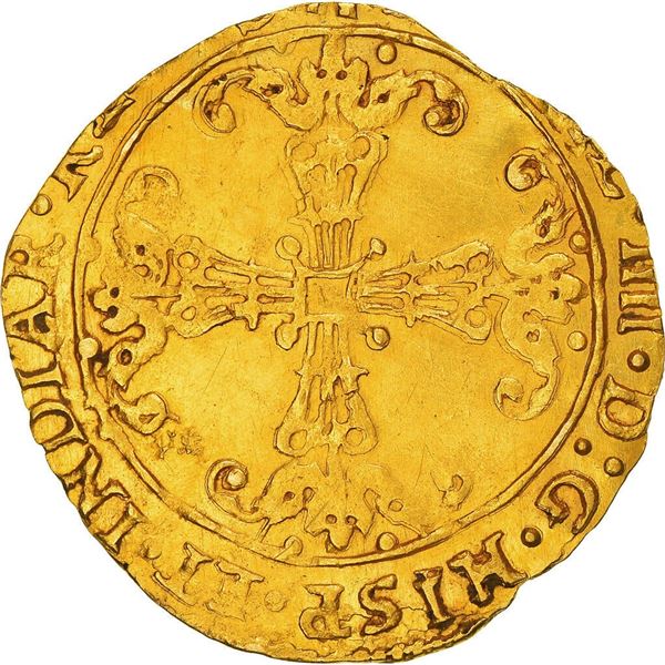 Philip IV couronne d spanish netherland gold coin
