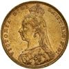 Image 1 : 1890 victoria sovereign great britain gold coin