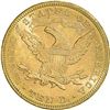 Image 2 : 1882 coronet head $10 eagle united states gold coin