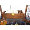 Image 1 : ARTS & CRAFTS MAGAZINE STAND W/DRAWER (30" X 19" X 16 1/2")