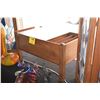 Image 2 : ARTS & CRAFTS MAGAZINE STAND W/DRAWER (30" X 19" X 16 1/2")